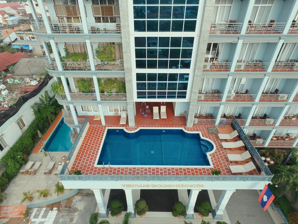 Vientiane Golden Sun Hotel Zewnętrze zdjęcie