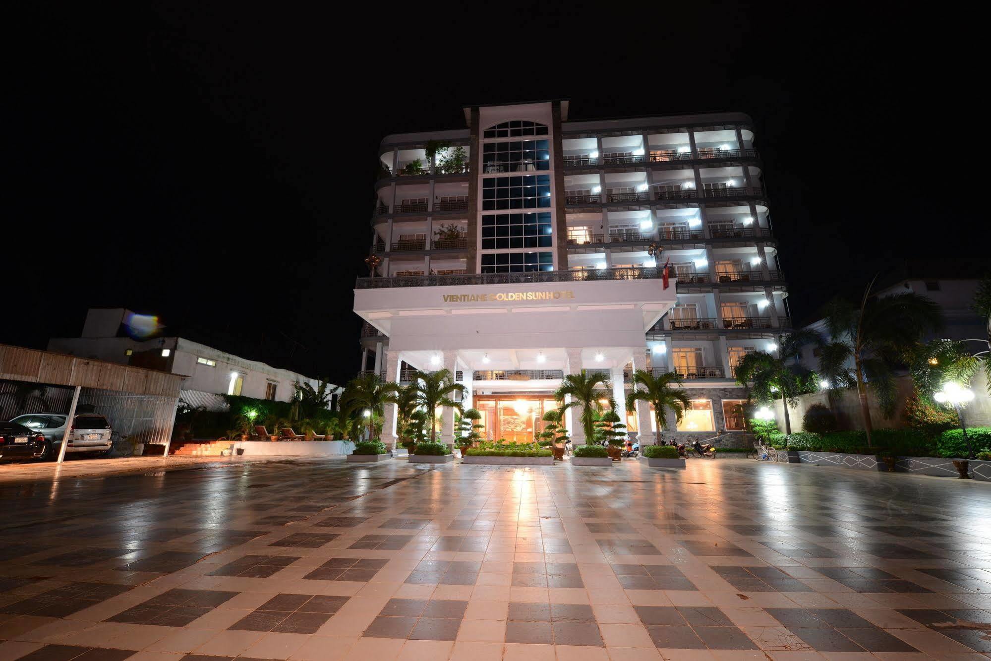 Vientiane Golden Sun Hotel Zewnętrze zdjęcie