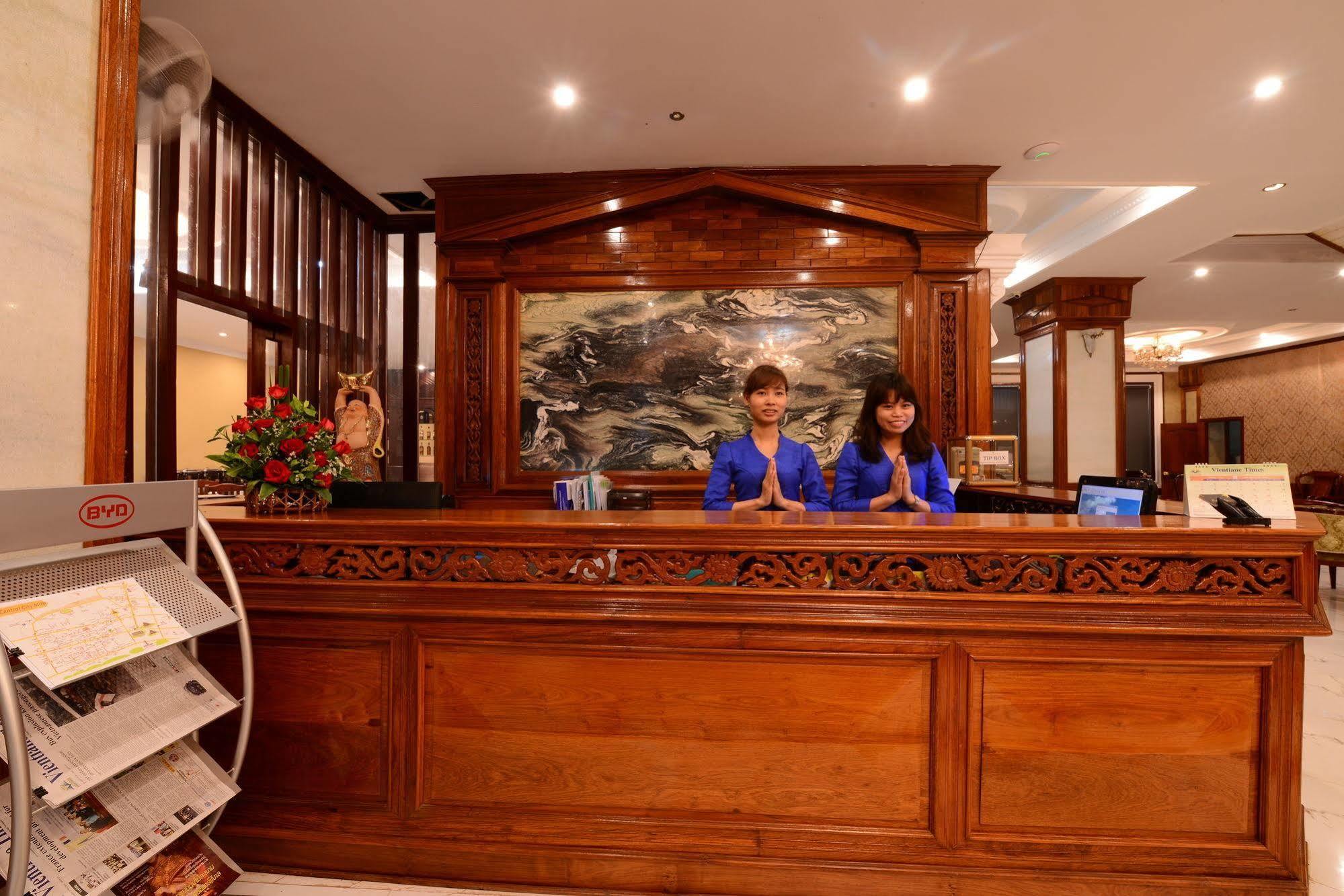 Vientiane Golden Sun Hotel Zewnętrze zdjęcie